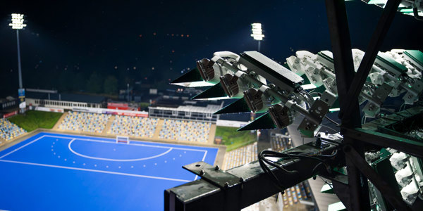 SparkassenPark hockey field with CS430 luminaires